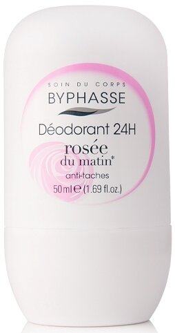 Дезодорант кульковий Byphasse 24h Ранкова Роса, 50 мл