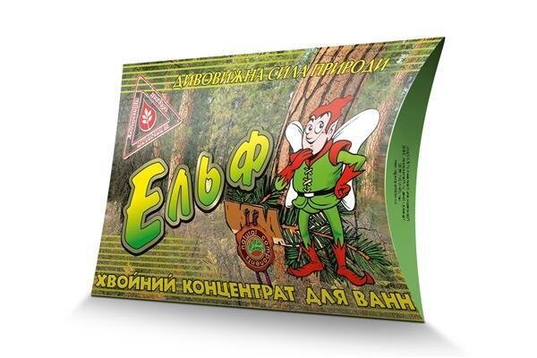 Концентрат для ванн Dr.Pirogov хвойний Ельф, 450 г
