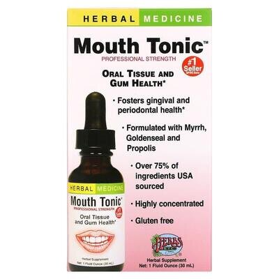 Здоров'я ротової порожнини Herbs Etc Mouth Tonic, 30 мл