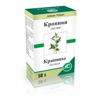 Кропиви листя по 50 г у пач. з внут. пак.