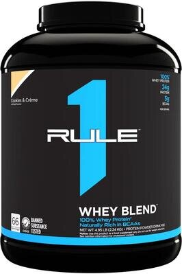 Протеїн Rule One Whey Blend, печиво та крем, 2240 г