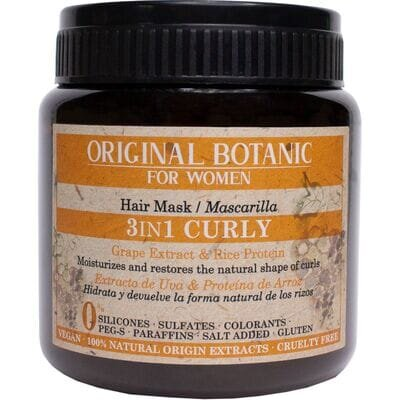 Маска Original Botanic Curly 3 в 1 для кучерявого волосся жіноча, 250 мл