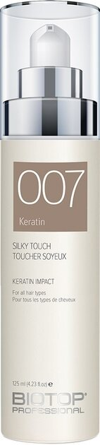 Серум для волосся Biotop 007 Keratin Silky Touch з кератином для укладання, 125 мл