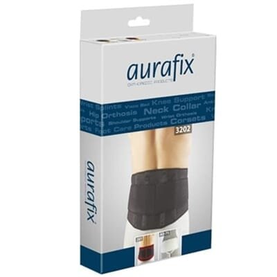 Бандаж попереково-крижовий Aurafix 3202 неопреновий, розмір універсальний