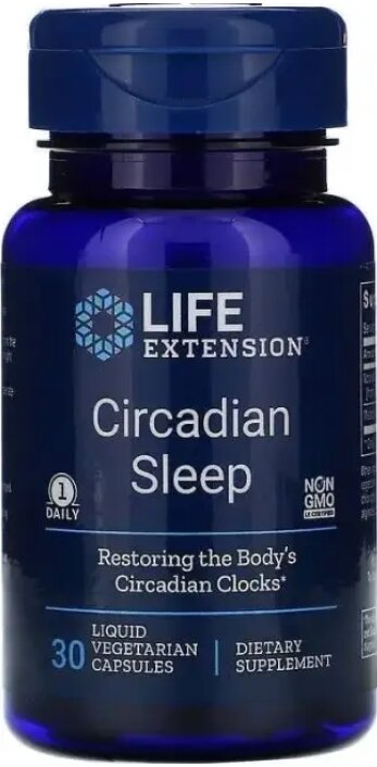 Формула для сну Life Extension Circadian Sleep, 30 капсул