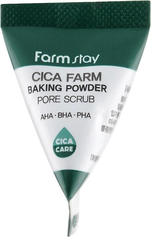 Скраб для очищення пор Farmstay Baking Powder центелла азіатська, 7г