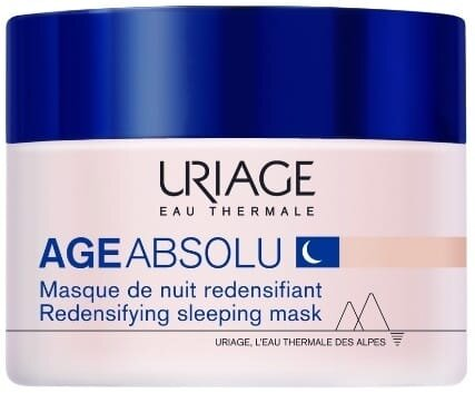 Маска для обличчя Uriage Age Absolu нічна для відновлення щільності шкіри, 50 мл