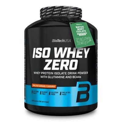 Протеїн Biotech Iso Whey Zero salted caramel, 2,27 кг