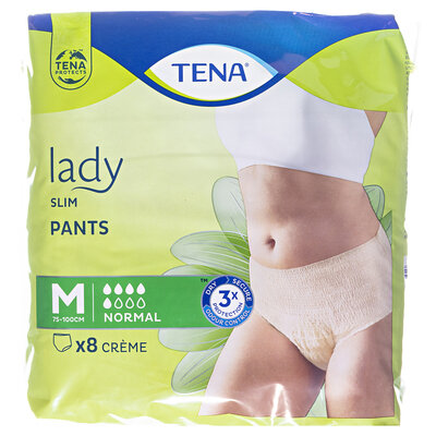 Підгузки-трусики для дорослих Tena Lady Slim Pants Normal Medium, 8 штук