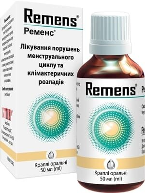 Ременс краплі ор. по 50 мл у флак.-крап.