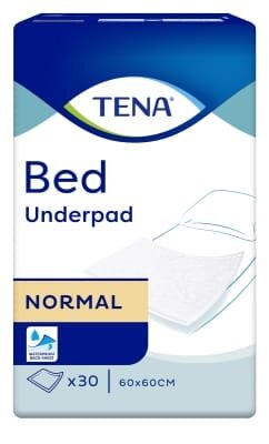 Пелюшки Tena Bed Normal одноразові поглинаючі 60 x 60 см, 30 шт