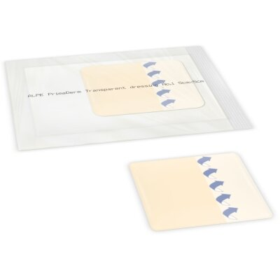 Пов'язка пластирна Alpe PrimaDerm Transparent Dressing прозора, 5 cм х 5 см