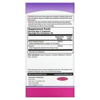 Венастат Body Gold Venastat, 105 капсул