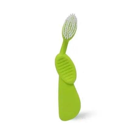 Зубна щітка Radius Flex Right Hand для правші, м'яка, салатова
