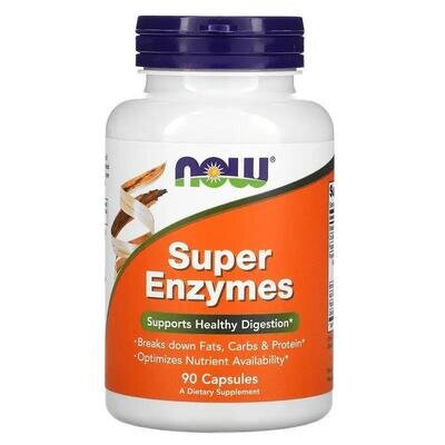 Супер Ензими NOW Super Enzymes капсули №90