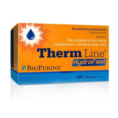 Жироспалювач Olimp Therm Line Hydrofast на основі рослинних компонентів, 60 таблеток