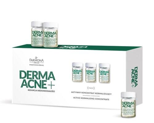 Концентрат для обличчя Farmona DermaAcne+ нормалізуючий, 5 мл №5