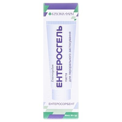 Ентеросгель паста д/перор. заст. 70 г/100 г по 90 г у тубах