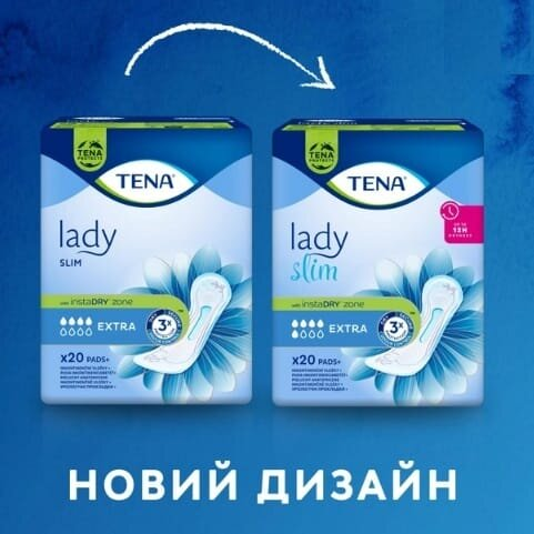 Прокладки урологічні Tena Lady Slim Extra, 20 штук