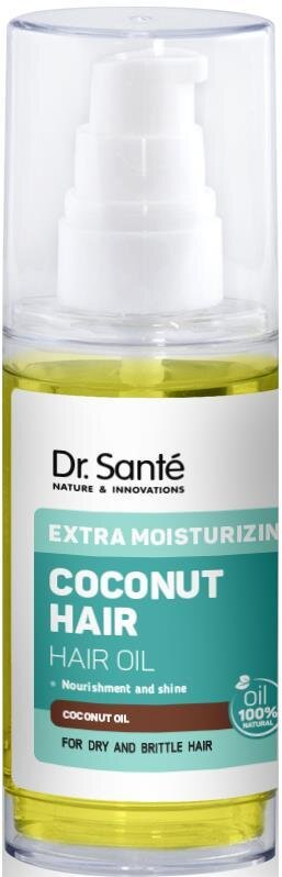 Олія для волосся Dr.Sante Coconut Hair екстразволоження, 50 мл