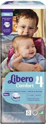 Підгузки Libero Comfort розмір 4, 7-11 кг, 52 шт