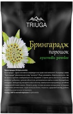Порошок аюрведичний Triuga Брінгарадж, 50 г