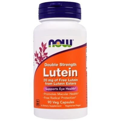 Лютеїн NOW Lutein 20 мг вег. капсули №90