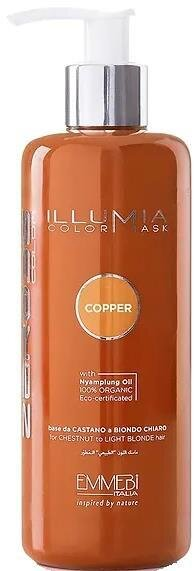 Маска для волосся Emmebi Italia Illumia Color Mask Cooper сяюча тонуюча Мідь, 300 мл