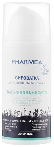 Сироватка для обличчя Pharmea Гіалуронова кислота інтенсивне зволоження, 30 мл