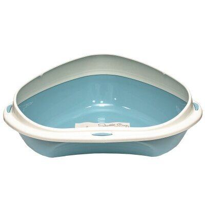 Туалет кутовий для котів Georplast Shuttle Corner, 49x40x17,5 см