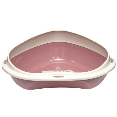 Туалет кутовий для котів Georplast Shuttle Corner, 49x40x17,5 см
