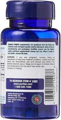 Фолієва кислота Puritan's Pride Folic Acid 400 мкг, 250 таблеток