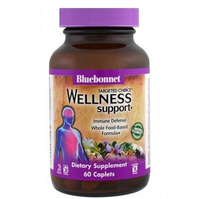 Імунний захист та підтримка здоров'я Bluebonnet Nutrition Targeted Choice Wellness Support Immune Defense, 60 каплет