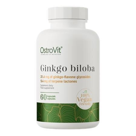 Гінкго білоба OstroVit Ginkgo Biloba, 60 капсул