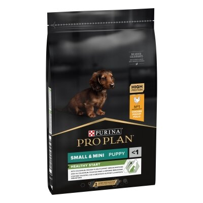 Корм сухий Purina Pro Plan Dog Small & Mini Puppy з куркою і рисом, 7 кг