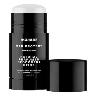Дезодорант стік Mr.Scrubber Man Protect Deep Ocean парфумований для чоловіків, 50 г