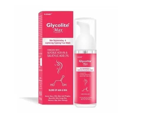 Пінка для вмивання Glycolite Max з гліколевою та саліциловою кислотою, 60 мл