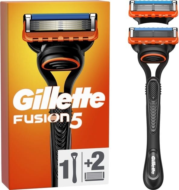 Бритва Gillette Fusion5 + 2 змінних картриджа