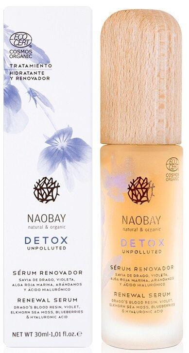 Сироватка для обличчя Naobay Detox відновлююча, 30 мл