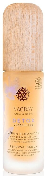 Сироватка для обличчя Naobay Detox відновлююча, 30 мл