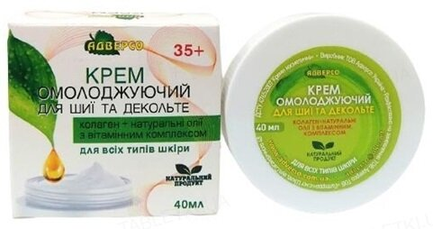 Крем для шиї та декольте Адверсо омолоджуючий для всіх типів шкіри, 40 мл