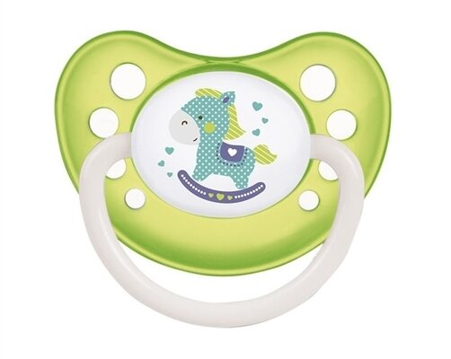 Пустушка силіконова Canpol Babies Toys анатомічна 23/257_gre, 6-18 місяців, 1 шт