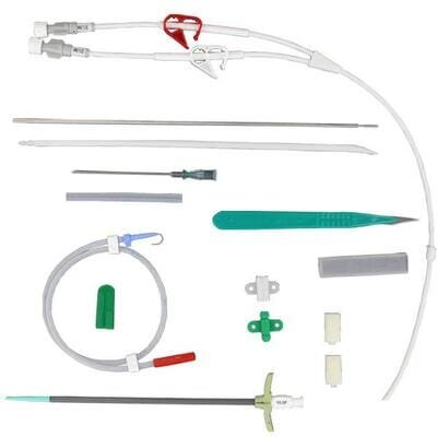 Катетер внутрішньовенний Vygon LIFECATH-BIFLUX 7-9-11-14FR 2-просвітний для хіміотерапії (2293.70)