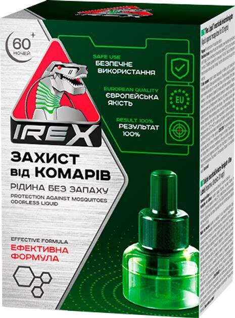 Рідина iRex від комарів 60 ночей, 37 мл
