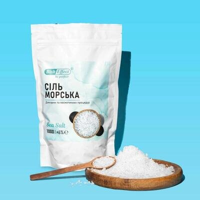 Сіль для ванн BishEffect Морська, 5 кг