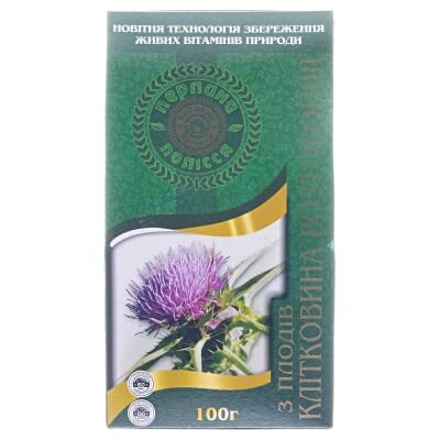 Клітковина плодів розторопші по 100 г в пач.