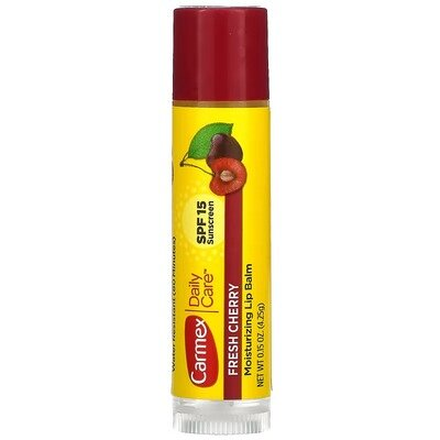 Бальзам для губ Carmex SPF15 зі смаком Вишні, 4,25 г стік