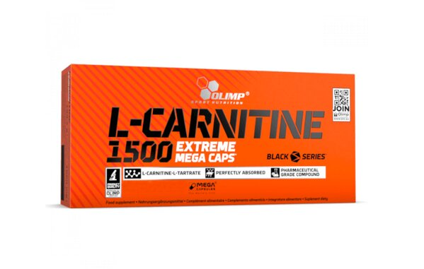 Жироспалювач Olimp L-Carnitine 1500 Extreme, 30 капсул