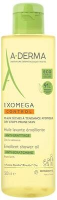 Олія-емолент A-Derma Exomega Control очищувальна для атопічної та сухої шкіри, 500 мл