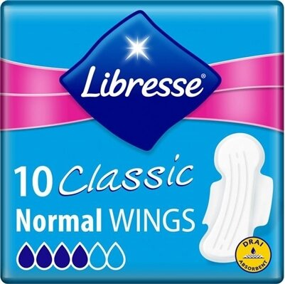 Прокладки гігієнічні Libresse Classic Ultra Clip Normal Dry, 10 шт